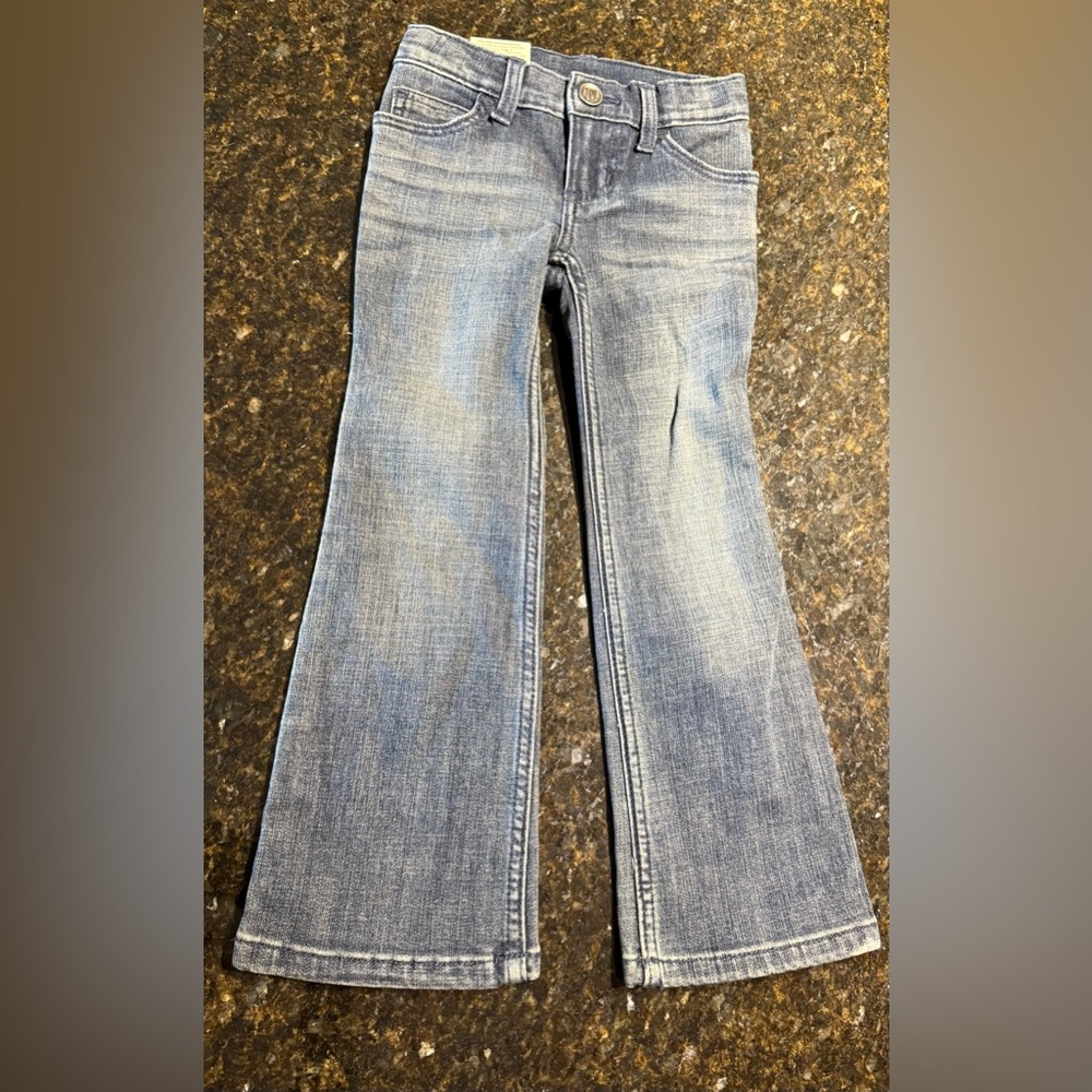 Wrangler Light Blue Flare Girls Jeans